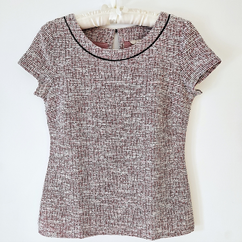 Banana Republic tweed top